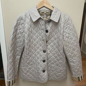 Burberry Quilted Jacket - size small